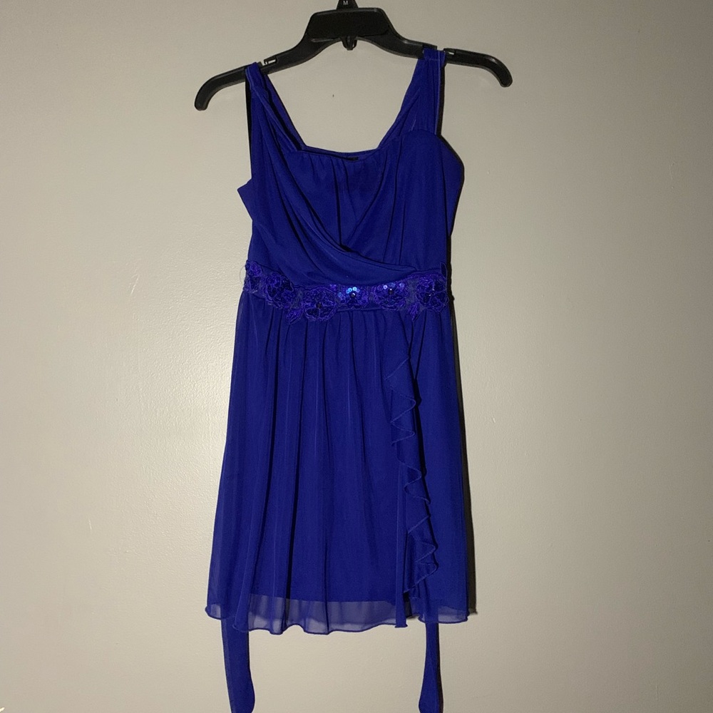 Royal blue formal dress!